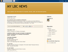 Tablet Screenshot of mylbcnews.blogspot.com