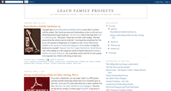 Desktop Screenshot of leachwoodworking.blogspot.com