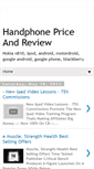 Mobile Screenshot of handphonepricereview.blogspot.com