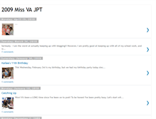 Tablet Screenshot of namiss2009virginiajpt.blogspot.com