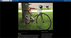 Desktop Screenshot of buildingaracebike.blogspot.com