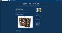 Desktop Screenshot of cooklikeabadass.blogspot.com