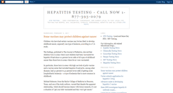 Desktop Screenshot of localhepatitistesting.blogspot.com