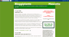 Desktop Screenshot of bloggiplante.blogspot.com