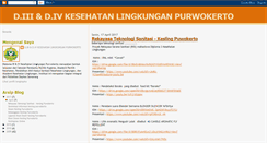 Desktop Screenshot of d3kesehatanlingkungan.blogspot.com