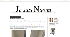 Desktop Screenshot of jesuisnaomi.blogspot.com