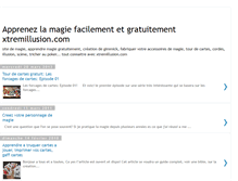 Tablet Screenshot of magie-gratuite.blogspot.com