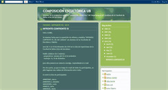 Desktop Screenshot of composicion-escultorica.blogspot.com
