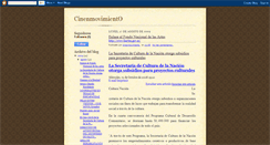 Desktop Screenshot of cinenmovimiento.blogspot.com
