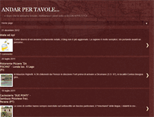 Tablet Screenshot of andarpertavole.blogspot.com