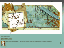 Tablet Screenshot of justjolande.blogspot.com
