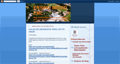 Desktop Screenshot of ensinomedioeml.blogspot.com