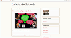 Desktop Screenshot of indautxukobatzokia.blogspot.com