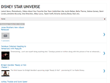 Tablet Screenshot of disneystaruniverse.blogspot.com