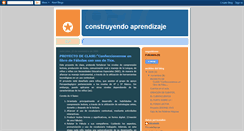 Desktop Screenshot of construyendoaprendizajepsicopedagoga.blogspot.com