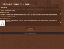 Tablet Screenshot of correoperuano.blogspot.com