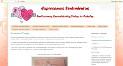 Desktop Screenshot of expresamossentimientos.blogspot.com