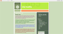 Desktop Screenshot of healthy-newz.blogspot.com