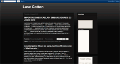 Desktop Screenshot of lasecotton.blogspot.com