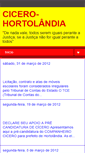 Mobile Screenshot of cicerohortolandia.blogspot.com