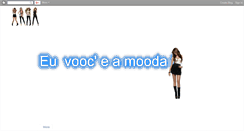 Desktop Screenshot of euvooceamoda.blogspot.com