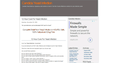 Desktop Screenshot of candida-yeast.blogspot.com