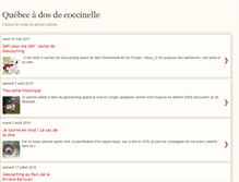 Tablet Screenshot of carnet-de-route-au-quebec.blogspot.com