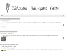 Tablet Screenshot of carolinabackyardfarm.blogspot.com
