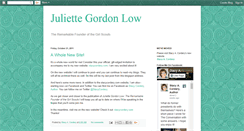 Desktop Screenshot of juliettegordonlow.blogspot.com