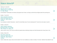 Tablet Screenshot of moto-gplive.blogspot.com