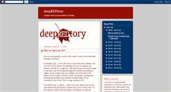 Desktop Screenshot of deepredtory.blogspot.com