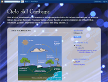 Tablet Screenshot of ciclodel-carbono.blogspot.com