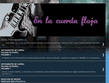 Tablet Screenshot of enlacuerdafloja-musica.blogspot.com
