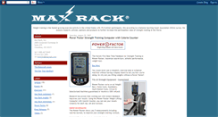 Desktop Screenshot of maxrackinc.blogspot.com