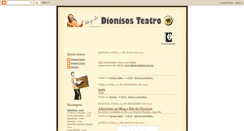 Desktop Screenshot of dionisosteatro.blogspot.com