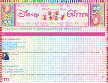 Tablet Screenshot of disney-glitter.blogspot.com