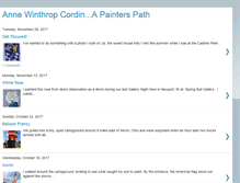 Tablet Screenshot of annewinthropcordinapainterspath.blogspot.com