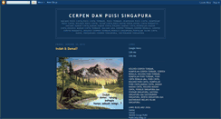 Desktop Screenshot of cerpenpuisi.blogspot.com