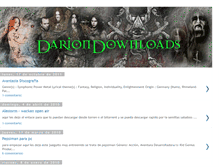 Tablet Screenshot of darionlopez.blogspot.com