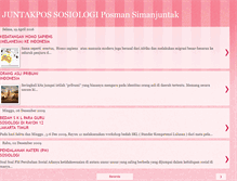 Tablet Screenshot of juntakpossosiologi.blogspot.com