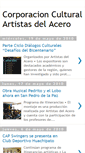 Mobile Screenshot of corporacionculturalartistasdelacero.blogspot.com