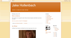Desktop Screenshot of jakehollenbach.blogspot.com
