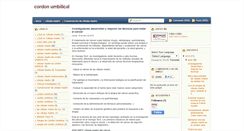 Desktop Screenshot of cordon-umbilical-es.blogspot.com
