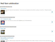 Tablet Screenshot of nedvarecelebration.blogspot.com