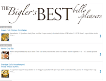 Tablet Screenshot of biglersrecipes.blogspot.com
