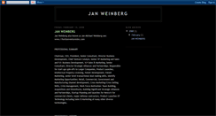 Desktop Screenshot of janweinberg.blogspot.com