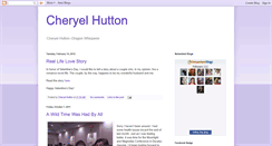 Desktop Screenshot of cheryelhutton.blogspot.com