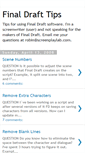 Mobile Screenshot of finaldrafttips.blogspot.com