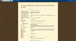 Desktop Screenshot of ckeepers.blogspot.com