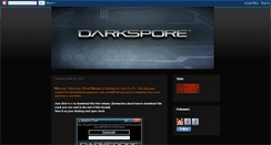 Desktop Screenshot of darksporefree.blogspot.com